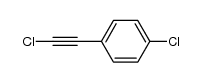 1-氯-4-(2-氯乙炔基)苯 结构式