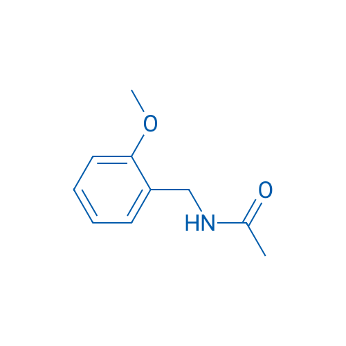 AcetaMide, N-[(2-Methoxyphenyl)Methyl]- 结构式