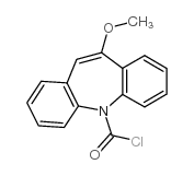 10-甲氧基亚氨基芪-5-甲酰氯 结构式
