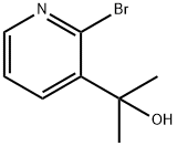 2-(2-溴吡啶-3-基)-2-丙醇 结构式