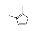 1,2-二甲基-1,3-环戊二烯 结构式