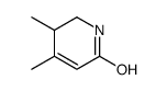 5,6-二氢-4,5-二甲基-2(1H)-吡啶酮 结构式