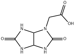 2,5-二氧代六氢咪唑并[4,5-d]咪唑-1-基乙酸 结构式