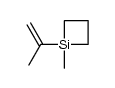 Silacyclobutane, 1-methyl-1-(1-methylethenyl)- 结构式
