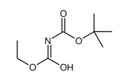 亚氨基二甲酸 1-叔丁基乙酯 结构式