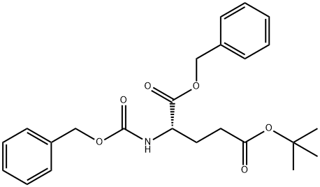 CBZ-L-谷氨酸(叔丁酯)苄酯 结构式