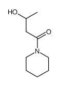 1-Butanone, 3-hydroxy-1-(1-piperidinyl)-, (3S)- 结构式