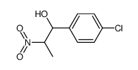 4-氯-α-(1-硝基乙基)苯甲醇 结构式