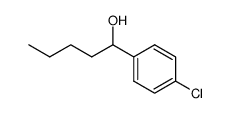 α-丁基-4-氯苯甲醇 结构式
