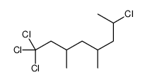 1,1,1,7-四氯-3,5-二甲基辛烷 结构式