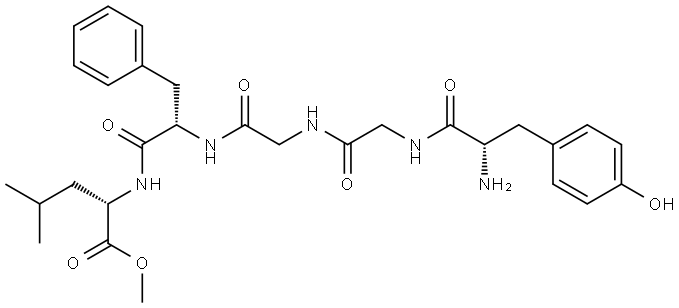 1-5-β-新内啡肽(人)甲酯 结构式