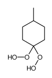 1,1-二氢过氧-4-甲基环己烷 结构式