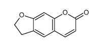 4',5'-二氢补骨脂素 结构式