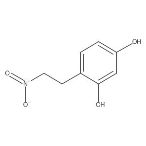 4-(2-硝基乙基)-1,3-苯二酚 结构式