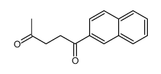 1-(2-萘基)-1,4-戊二酮 结构式