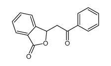 1(3H)-Isobenzofuranone, 3-(2-oxo-2-phenylethyl)- 结构式