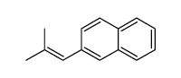 2-(2-甲基-1-丙烯-1-基)萘 结构式