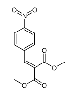 4-硝基苄烯丙二酸二甲酯 结构式
