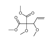 2-甲氧基-2-(1-甲氧基-2-丙烯-1-基)丙二酸 1,3-二甲酯 结构式
