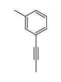1-甲基-3-(1-丙炔基)苯 结构式