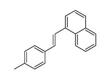1-(p-Methylstyryl)naphthalene 结构式