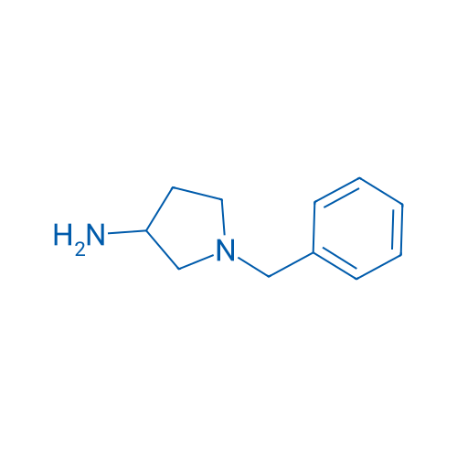 1-苄基吡咯烷-3-胺 结构式