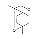 六氢-2,7a-二甲基-2,5-亚甲基-2H-呋喃并[3,4-b]吡喃 结构式