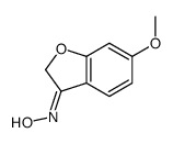 6-甲氧基-3(2H)-苯并呋喃酮肟 结构式
