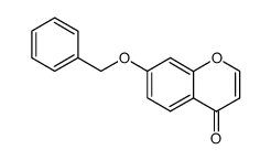 7-苄氧基-4H-1-苯并吡喃-4-酮 结构式