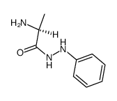 L-Alanine, 2-phenylhydrazide 结构式