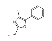 2-乙基-4-甲基-5-苯基恶唑 结构式
