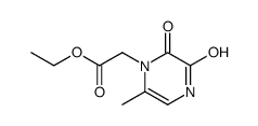 乙基 2-(6-甲基-2,3-二氧亚基-3,4-二氢吡嗪-1(2H)-基)醋酸盐 结构式