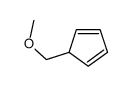 1-(甲氧基甲基)-2,4-环戊二烯 结构式
