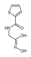N-(2-thenoyl)glycinohydroxamic acid 结构式
