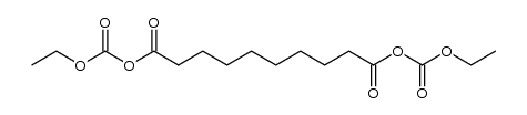 癸二酸二(乙氧羰基)酯 结构式