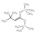 1,1-双(三甲基甲硅烷氧基)-3,3-二甲基-1-丁烯 结构式