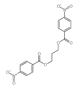 1,3-Propanediol di-p-nitrobenzoate 结构式