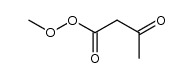 Butaneperoxoic acid, 3-oxo-, methyl ester (9CI) 结构式