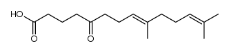 9,13-二甲基-5-氧代-8,12-十四碳二烯酸 结构式