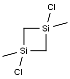 1,3-二氯-1,3-二甲基-1,3-二硅杂环丁烷 结构式