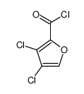 3,4-二氯-2-呋喃甲酰氯 结构式