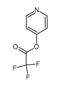 2,2,2-三氟乙酸-4-吡啶酯 结构式