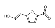 (E)-5-硝基-2-呋喃甲醛肟 结构式