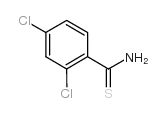 2,4-二氯硫代苯胺 结构式