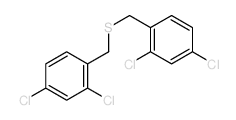 bis(2,4-dichlorobenzyl) sulfide 结构式