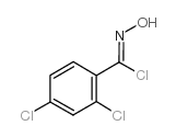 2,4-二氯-N-羟基苯甲酰氯 结构式