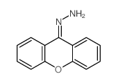9H-Xanthen-9-one,hydrazone 结构式
