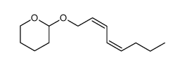 2H-Pyran, tetrahydro-2-[(2Z,4Z)-2,4-octadien-1-yloxy]- 结构式