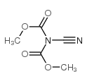 氰基亚氨基二羧酸二甲酯 结构式