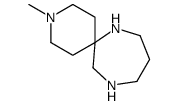 3-甲基-3,7,11-三氮杂螺[5.6]十二烷 结构式